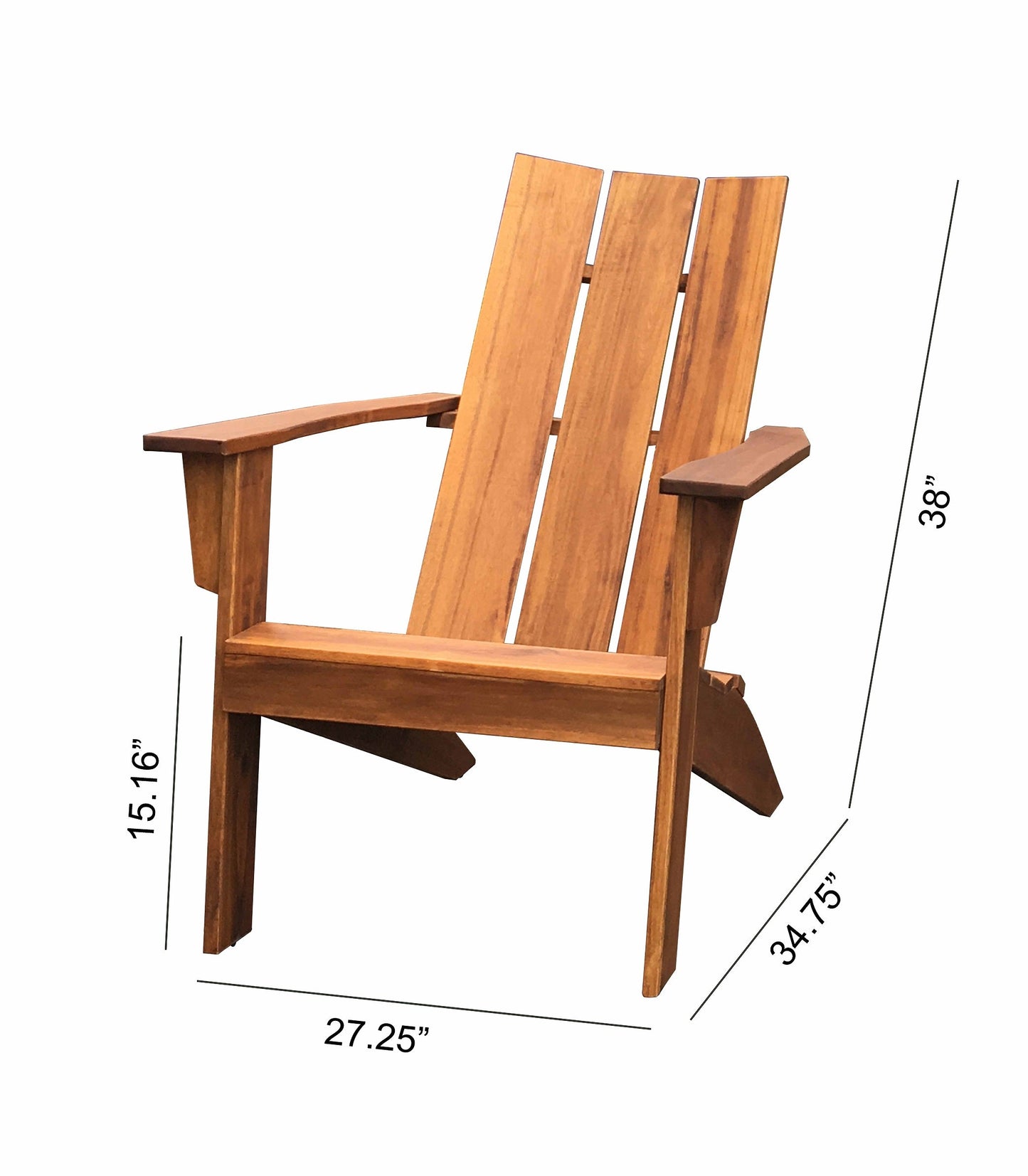 Wood Modern Adirondack Chair