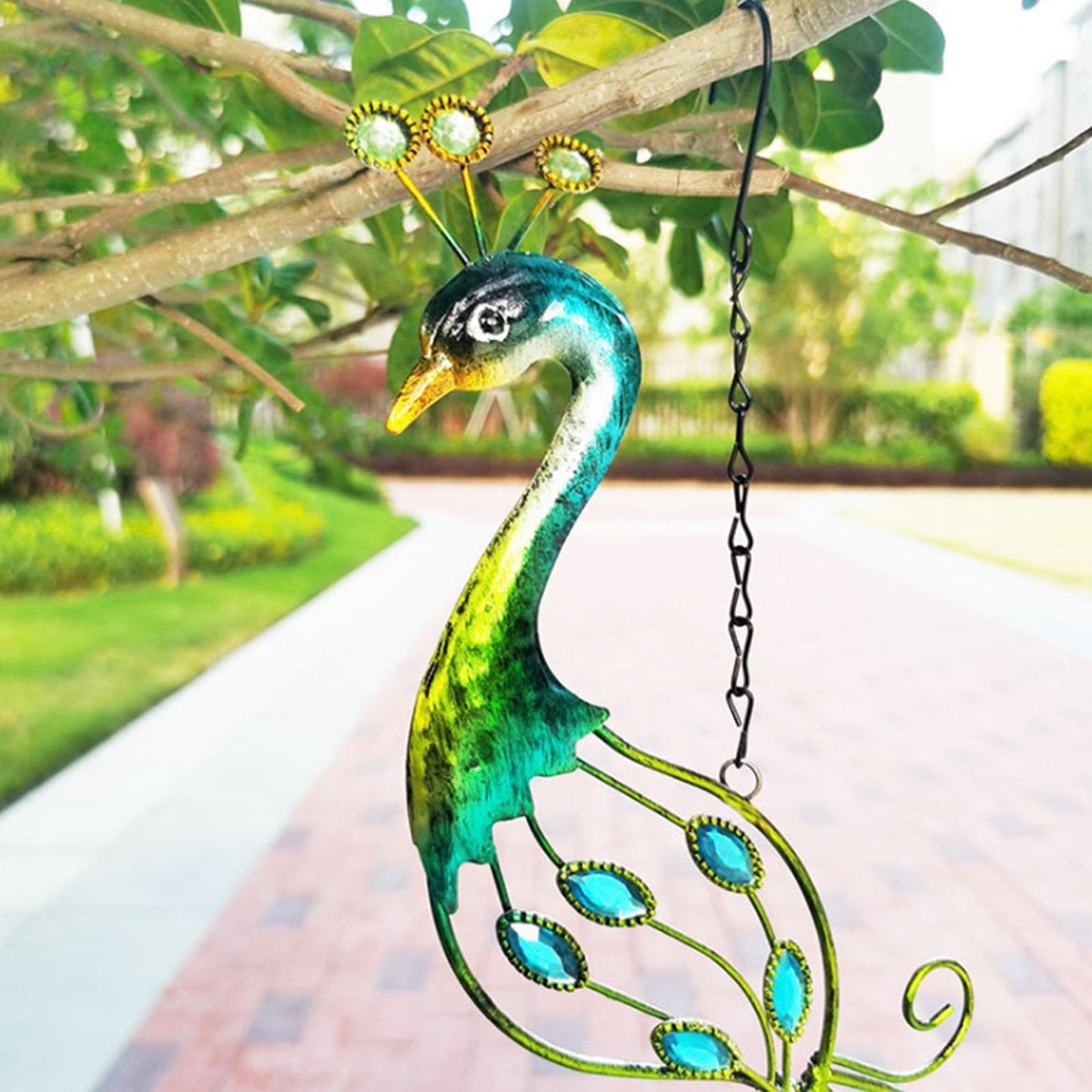 Peacock Hanging Wall Decoration