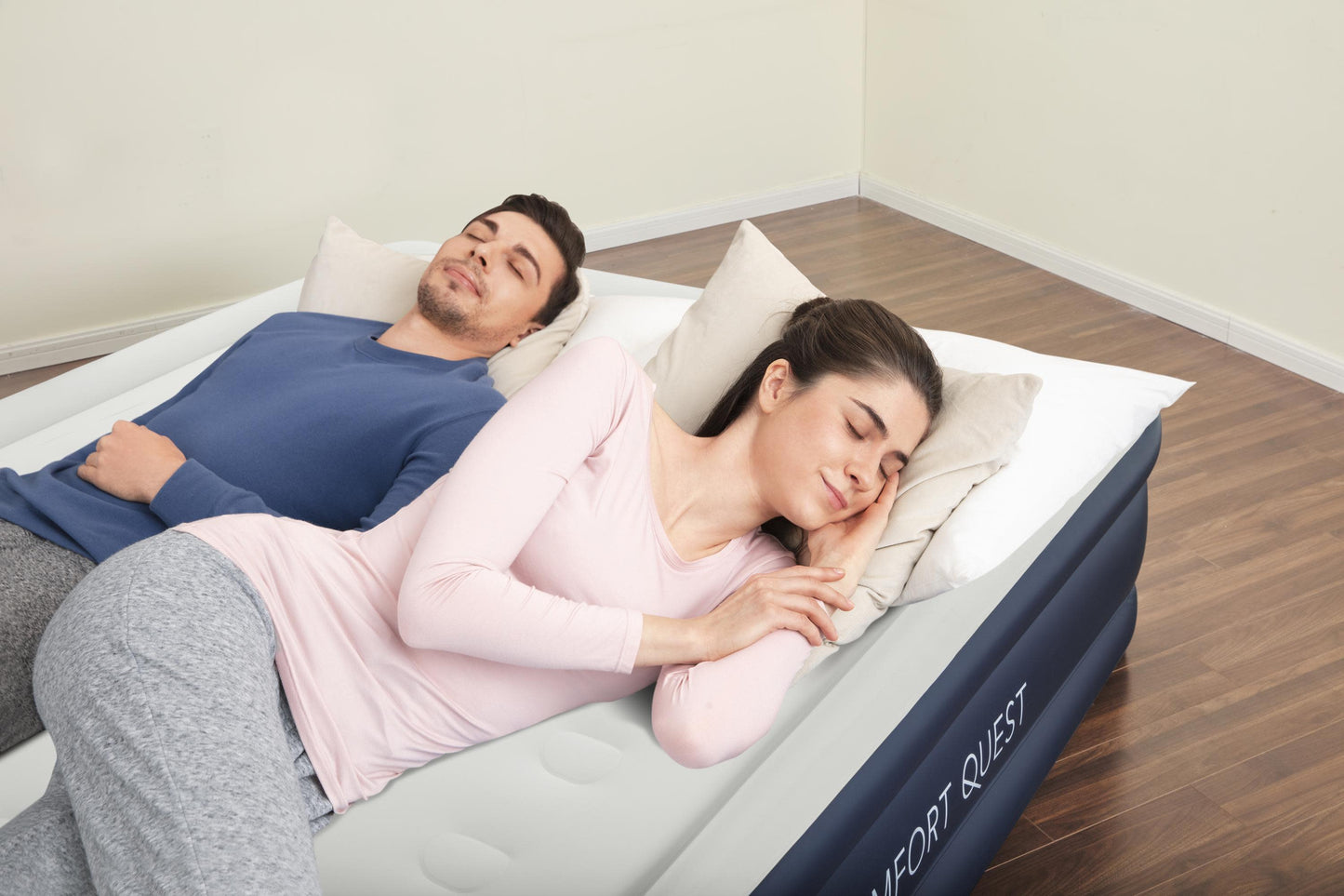 Twin/King  Air Mattress with Built-in Pump