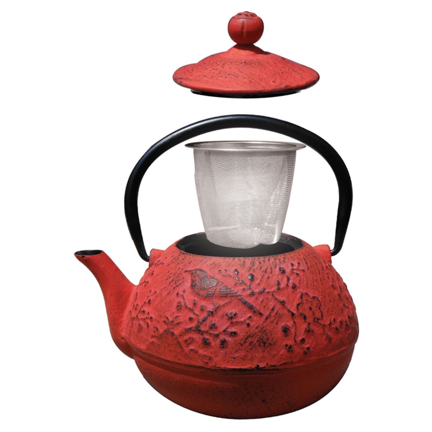 Cast Iron Suzume Teapot