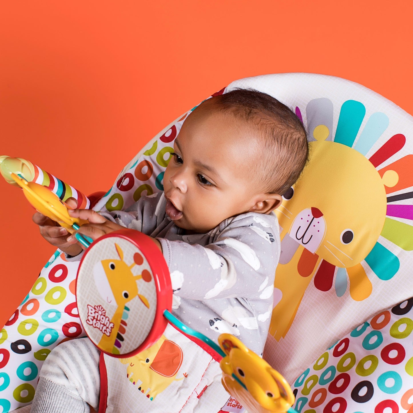 Portable Baby Bouncer with Vibrating Infant Seat, 0-6 Months (Unisex)