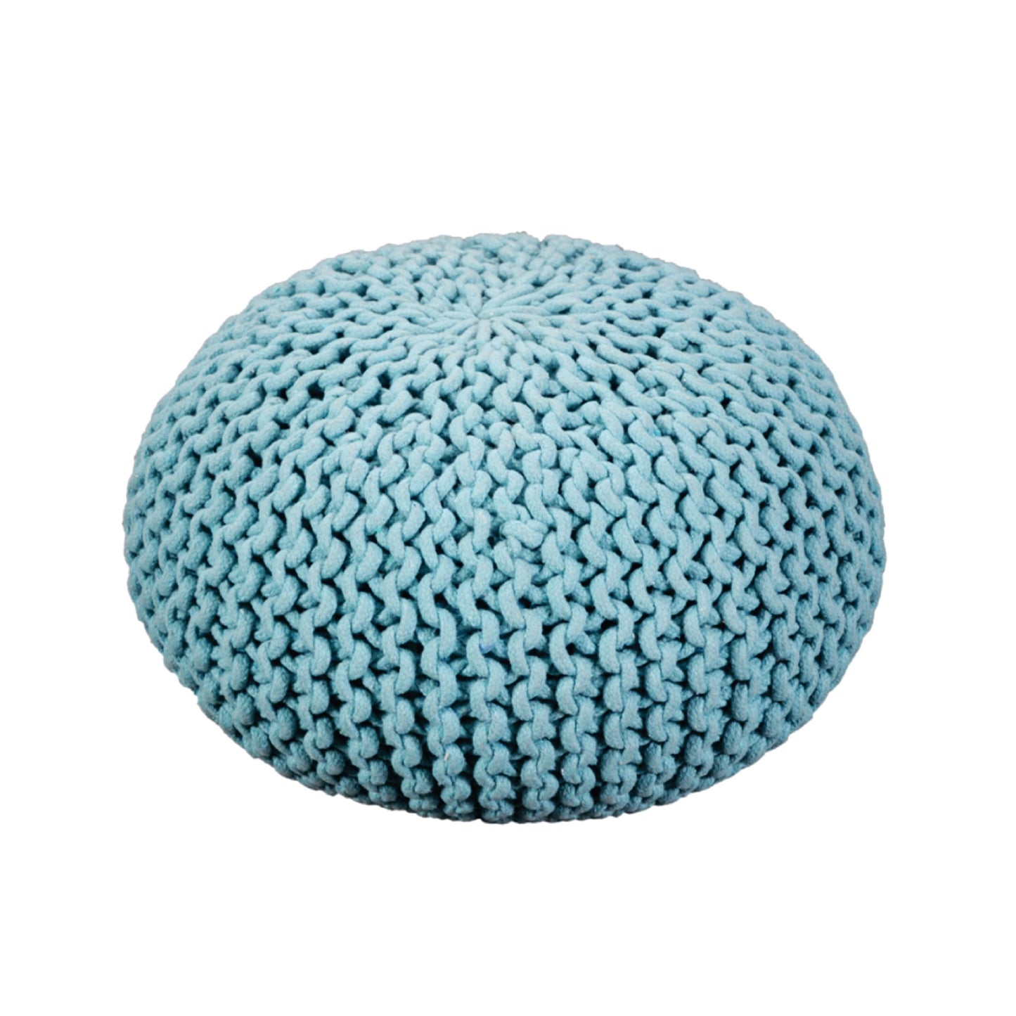 Indoor Bohemian Handcrafted Modern Cotton Ottoman Pouf