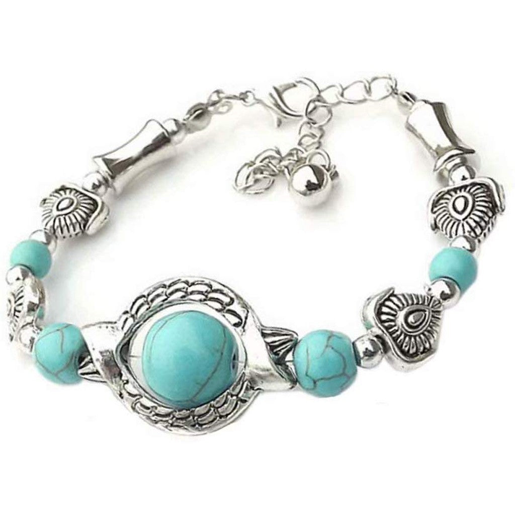 Turquoise Classic Luxury Beaded Bracelet for Women