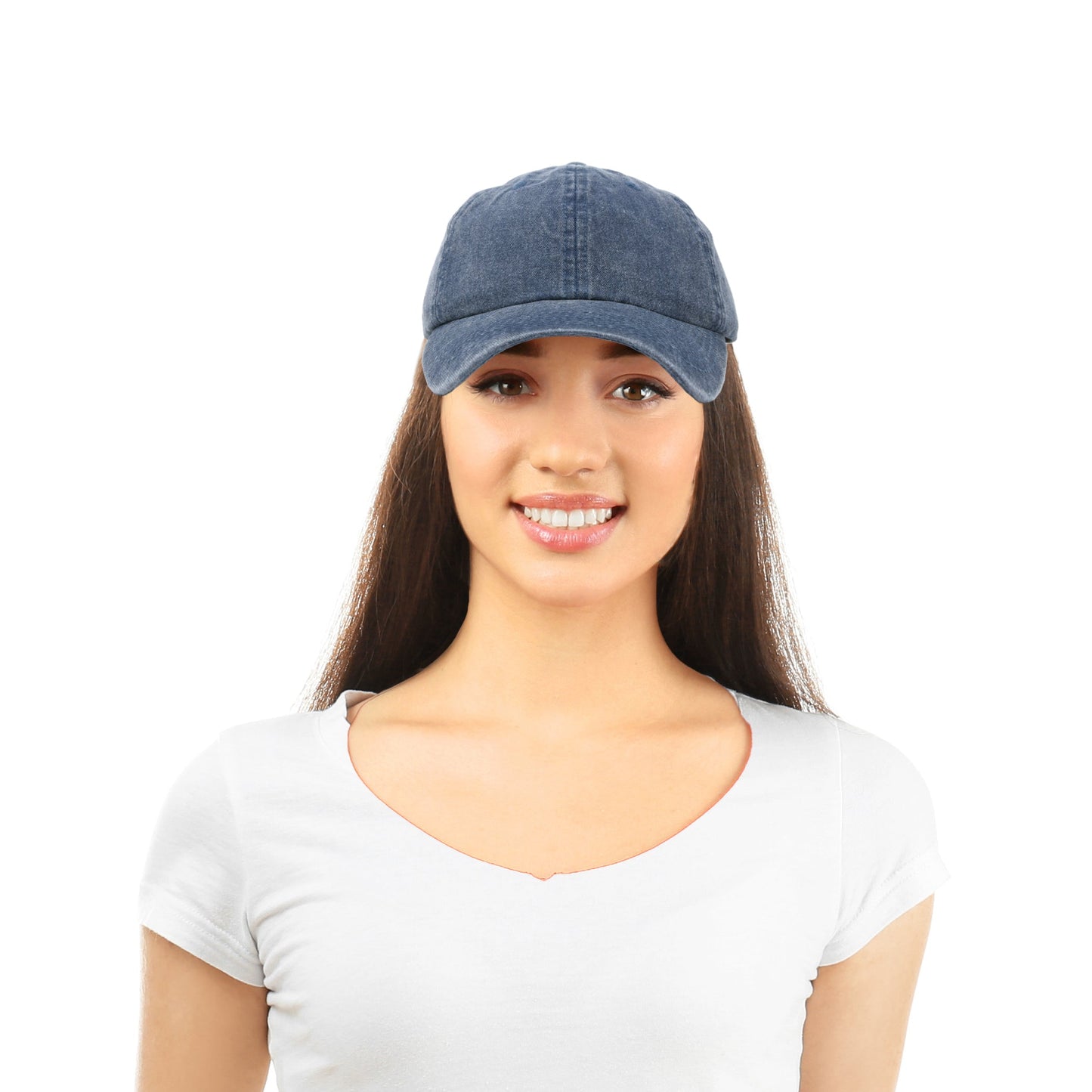 Washed Cotton Baseball Cap for Men/Women