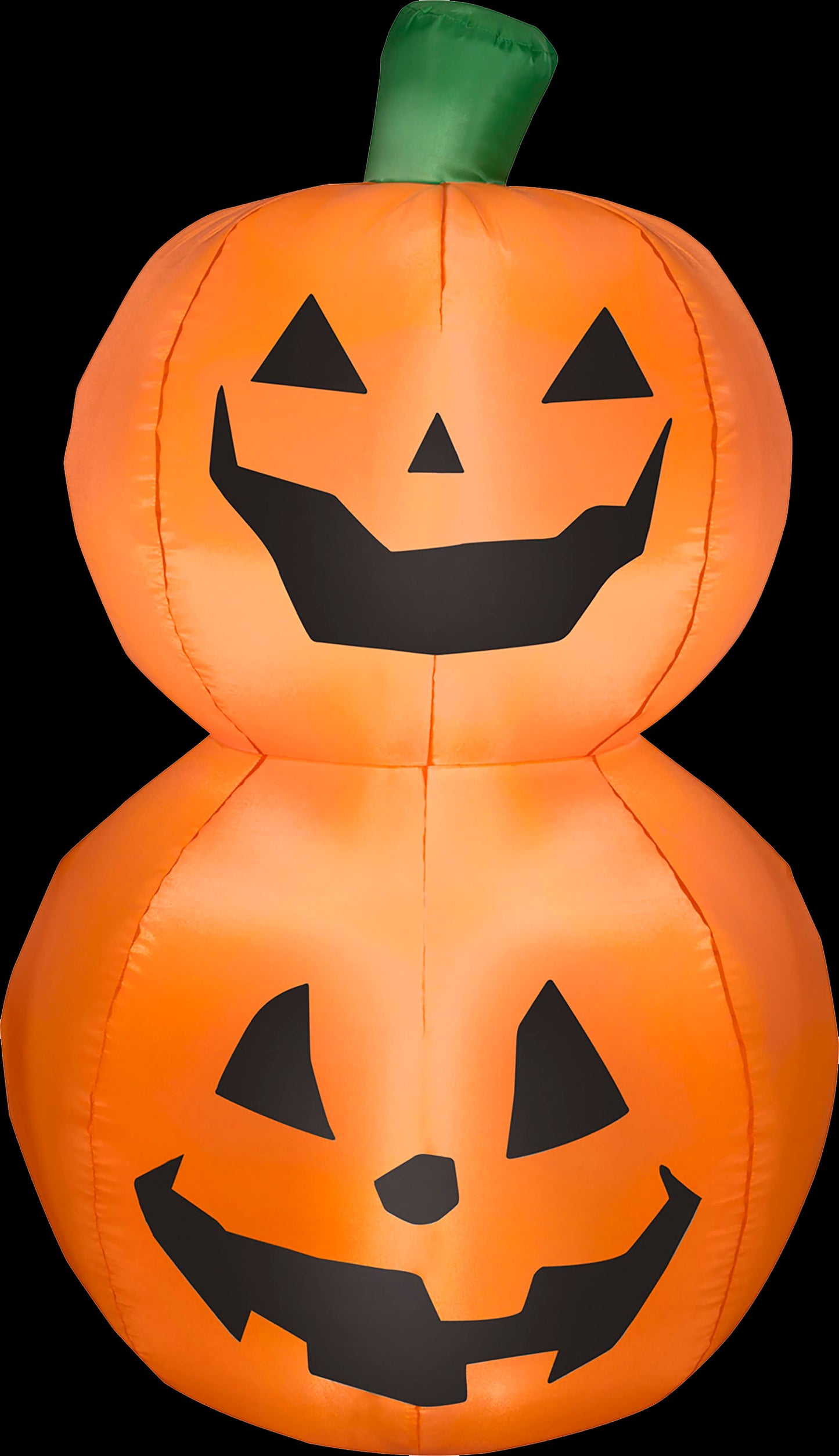 Inflatable Duo Stack Pumpkin for Halloween Decoration 42.13"