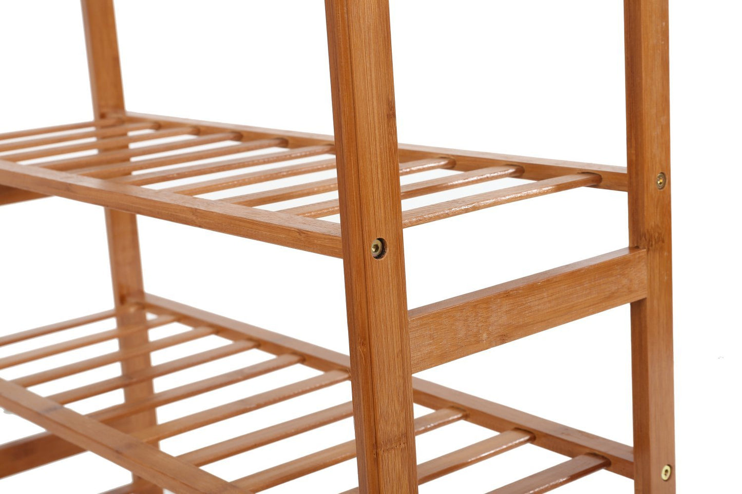 Bamboo 4 Tier Shoes Organizer - Free Standing