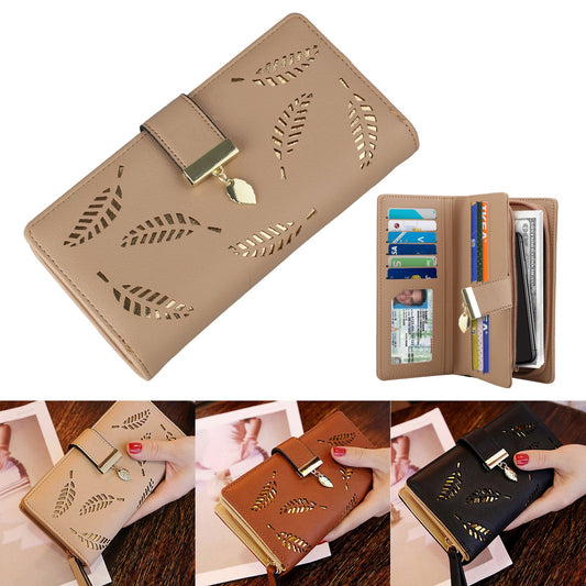 Women RFID Wallet Clutch Organizer