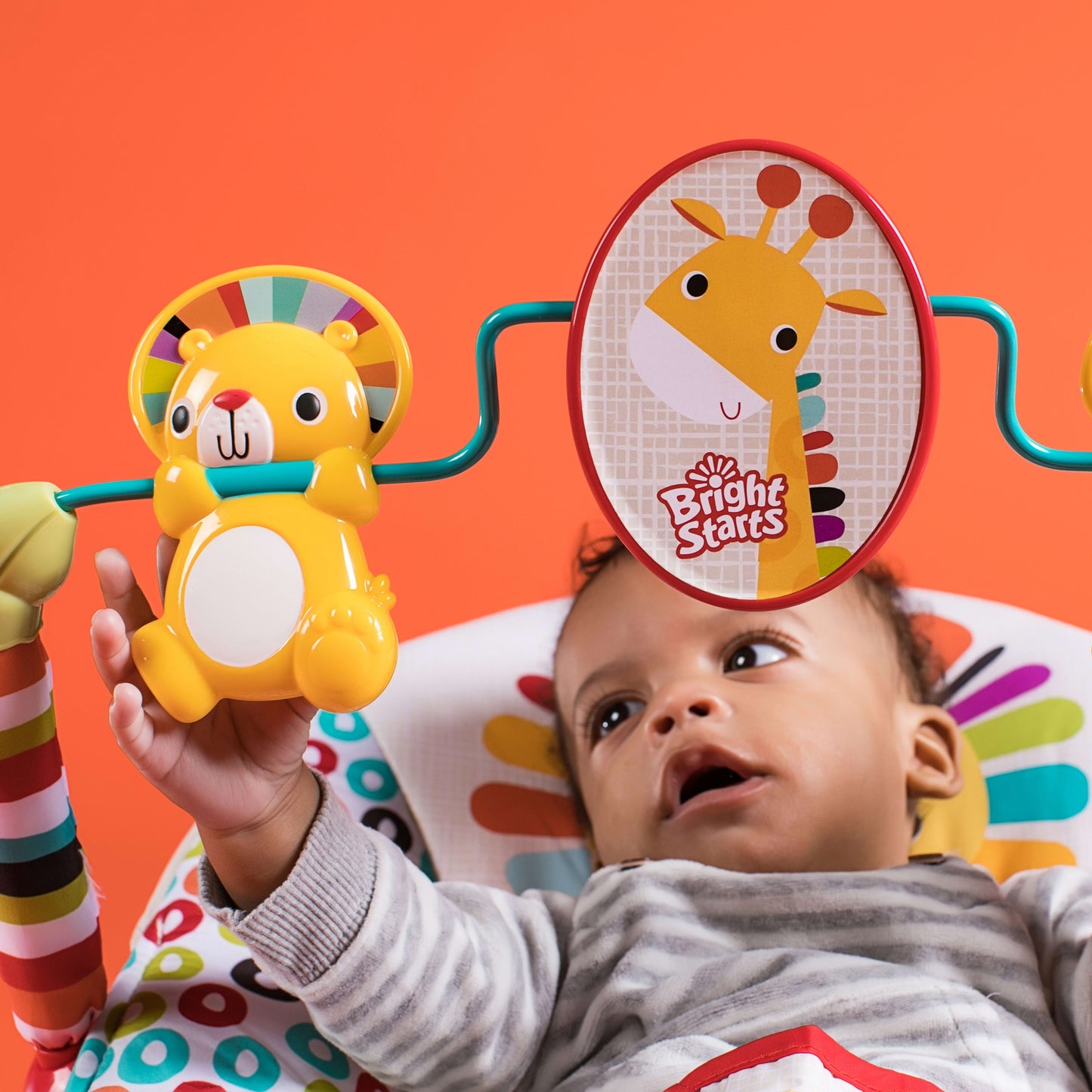 Portable Baby Bouncer with Vibrating Infant Seat, 0-6 Months (Unisex)
