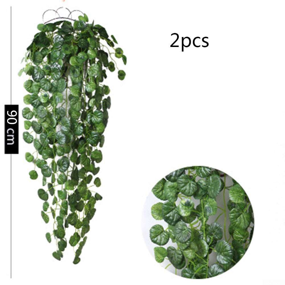 2x Artificial Hanging Plants