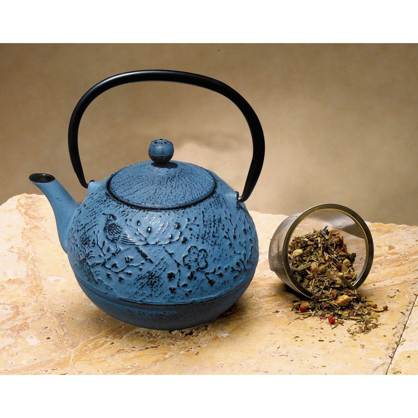 Cast Iron Suzume Teapot