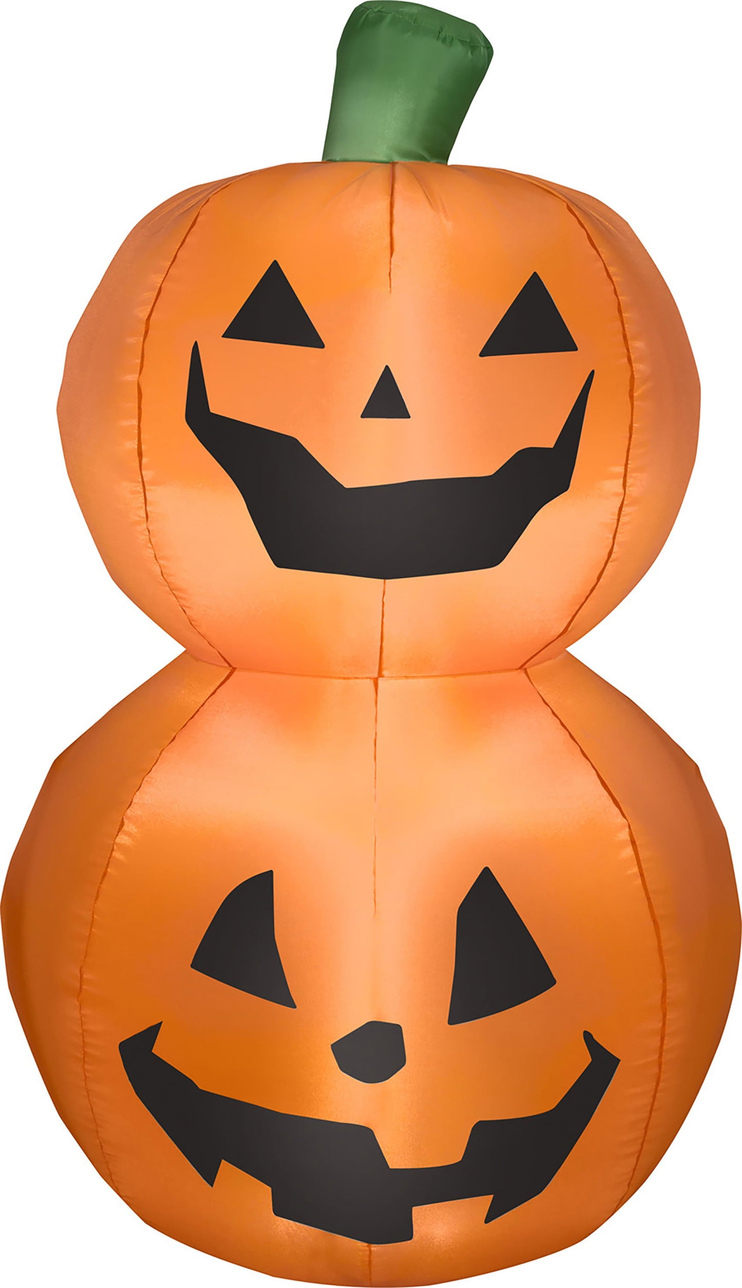 Inflatable Duo Stack Pumpkin for Halloween Decoration 42.13"