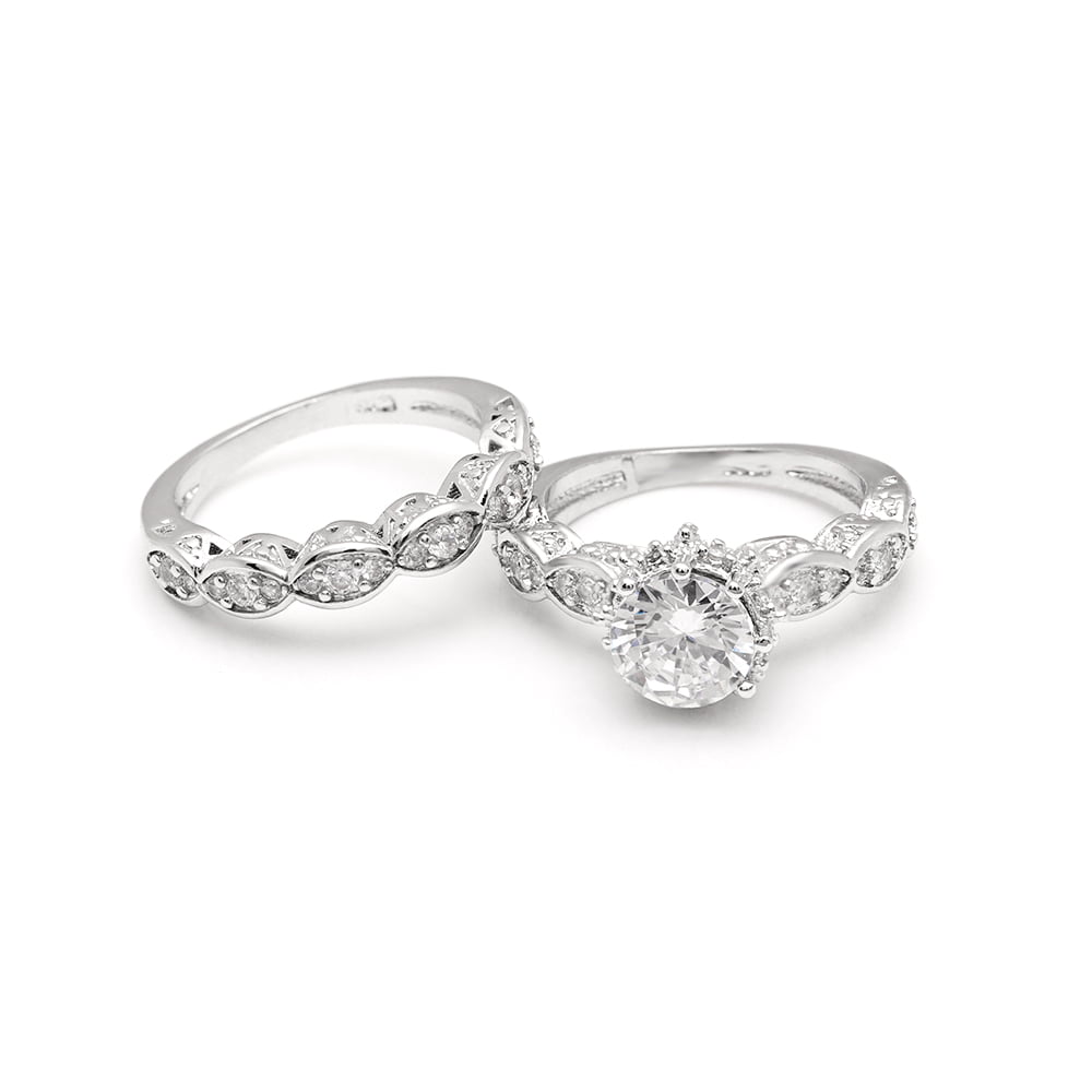 Engagement & Wedding Ring Set