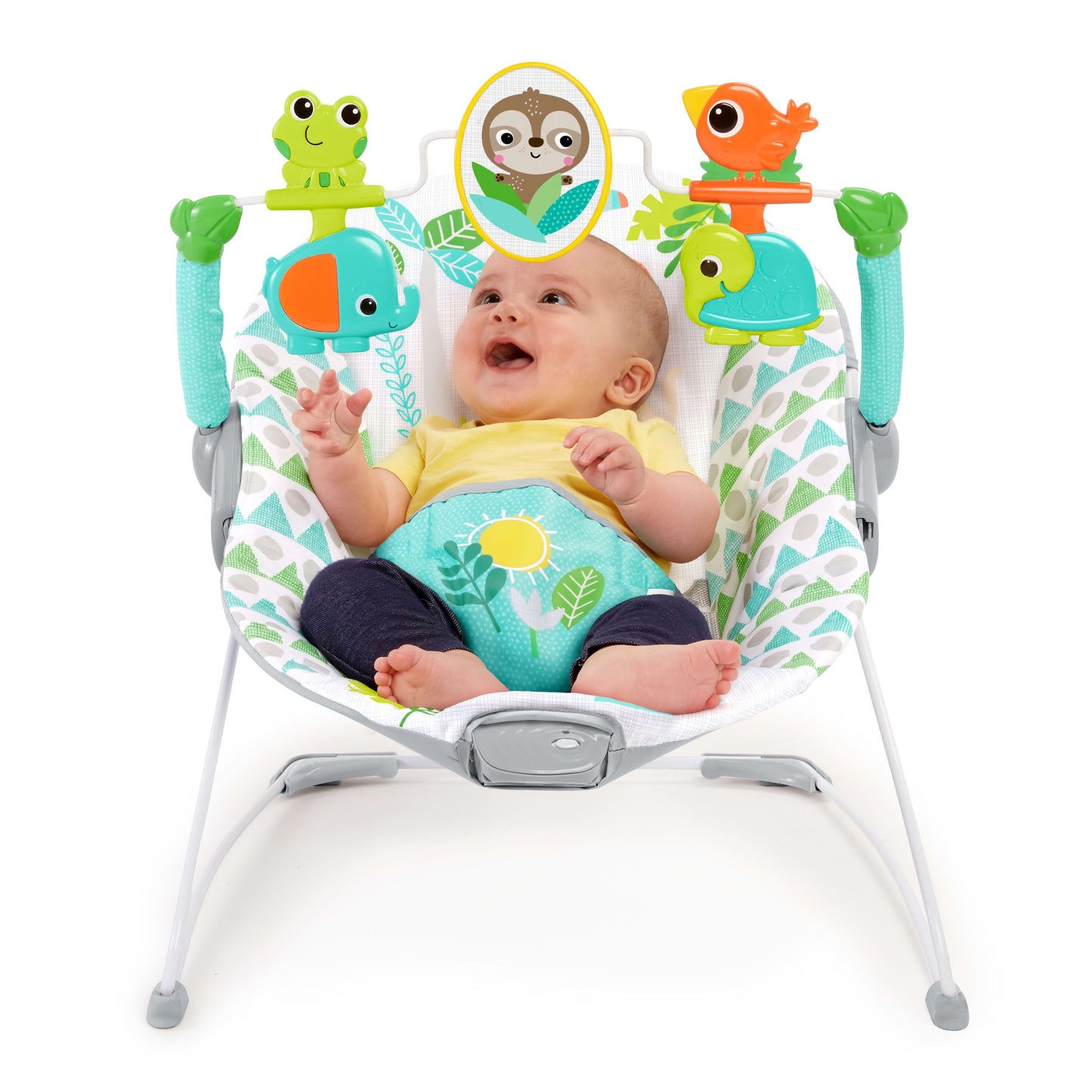 Portable Baby Bouncer with Vibrating Infant Seat, 0-6 Months (Unisex)