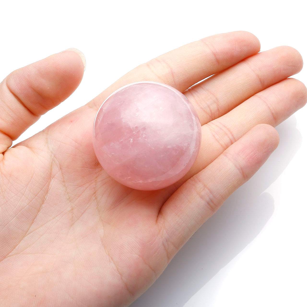 35mm Natural Healing Crystal Gemstone Ball Divination Figurine