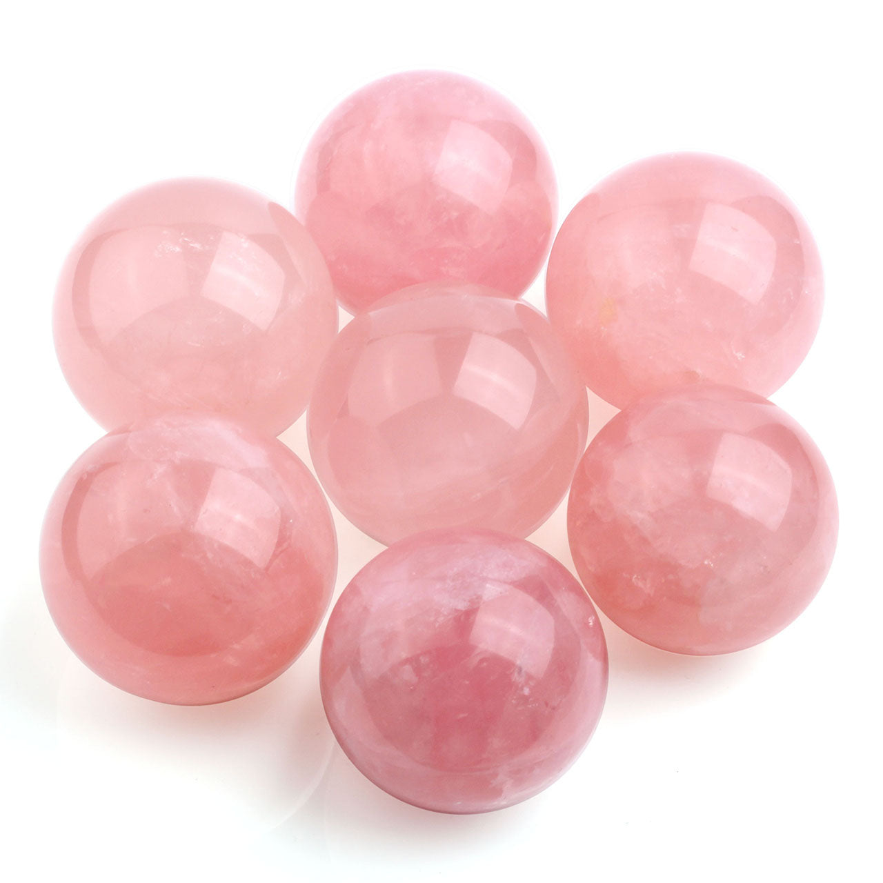 35mm Natural Healing Crystal Gemstone Ball Divination Figurine