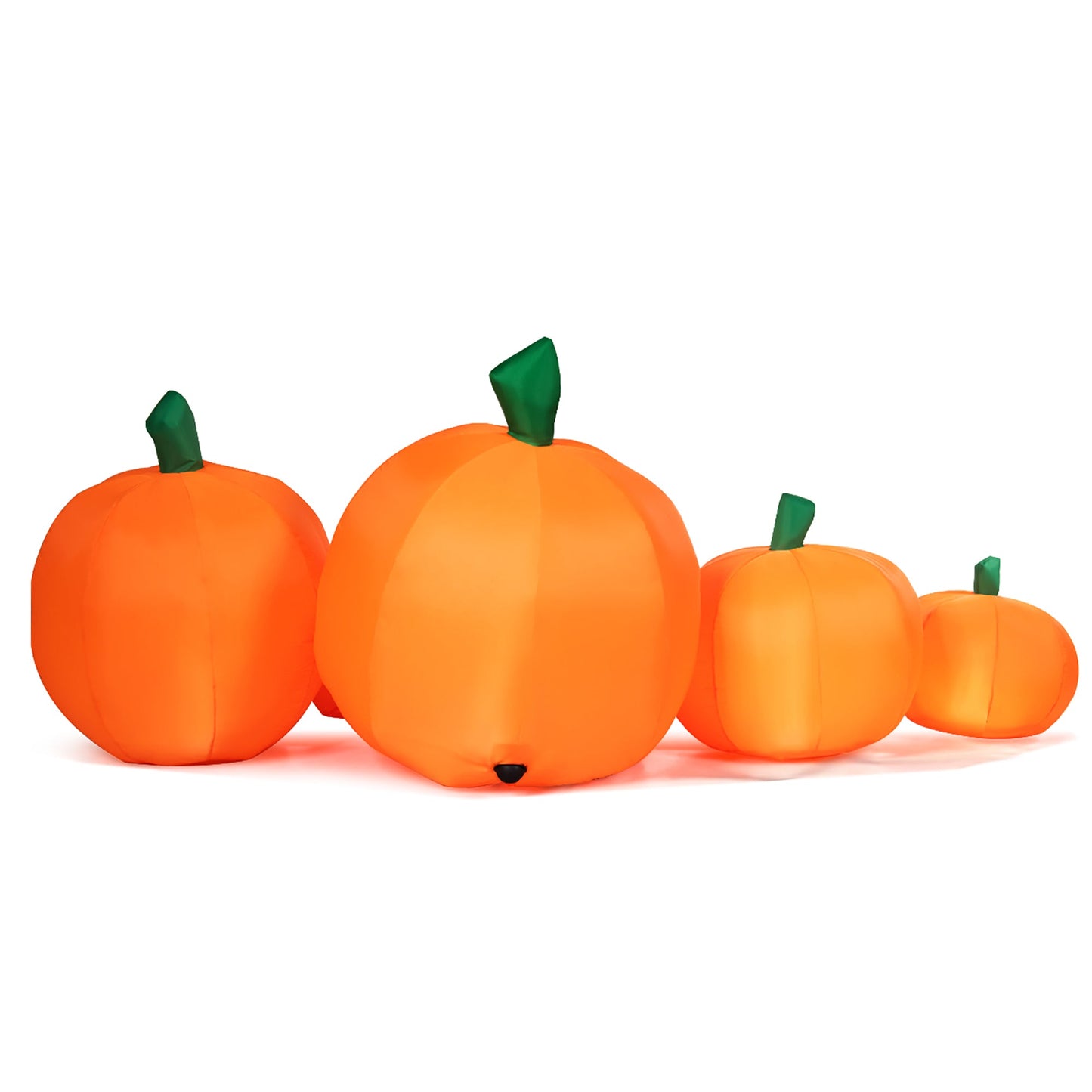 7.5" Pumpkins Patch Halloween Inflatable Decoration w/ LED