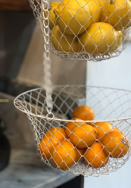 3-Tier Kitchen Hanging Fruit Baskets