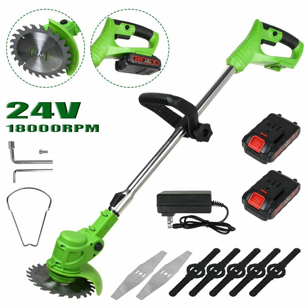 Cordless Strimmer Electric Grass Trimmer