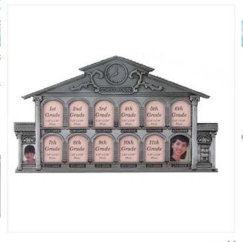 School/House Picture Frame , Graduation Frame, Family Picture Frame Wallet Size/ Gifts Ideas,