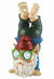 Solar Gnome Garden Statue, Playful Handstand Design, Solar Decor Lights, Patio Yard Lawn Porch Art Ornament Lighting and Housewarming Gift