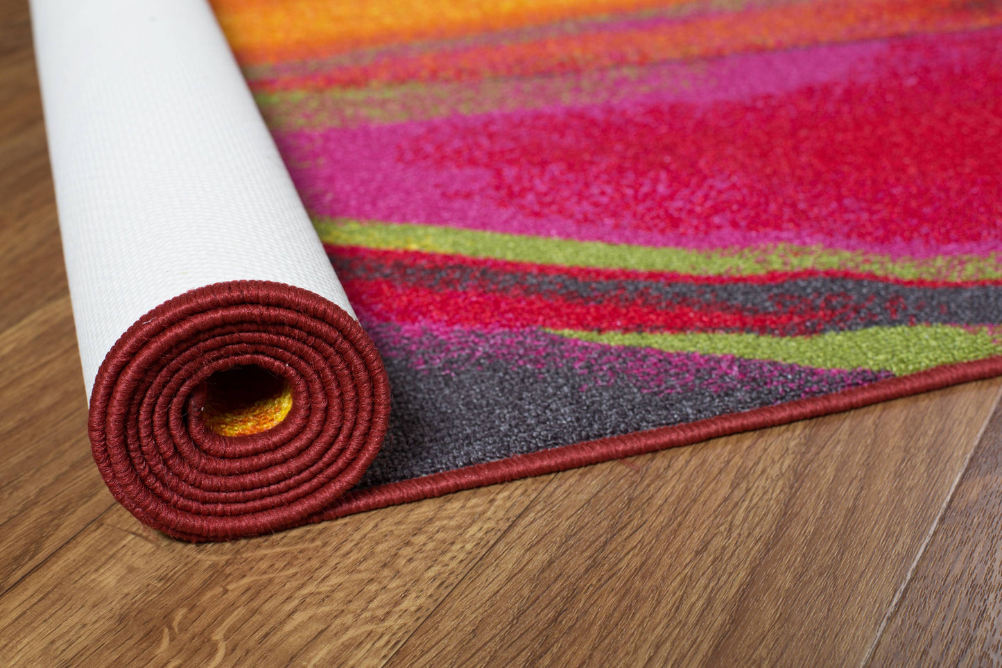 Area Rugs Modern Contemporary Waves Non-Slip (Non-Skid) Ruggable Rugs