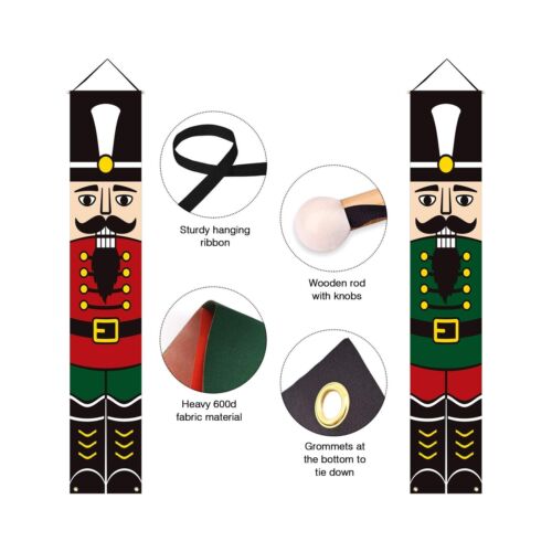 Nutcracker Christmas Decorations Outdoor | Nutcracker Soldier Vertical