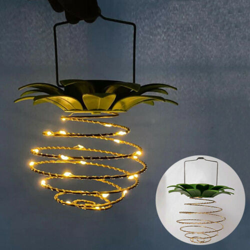 LED Solar Wind Chime Light Color Changing Hanging Lamp Waterproof Garden Decor