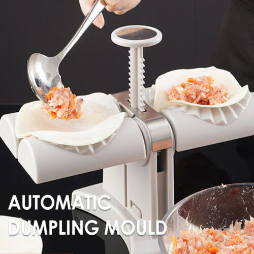 Double Head Dumpling Maker Machine Automatic Dumpling Mould Wrapper