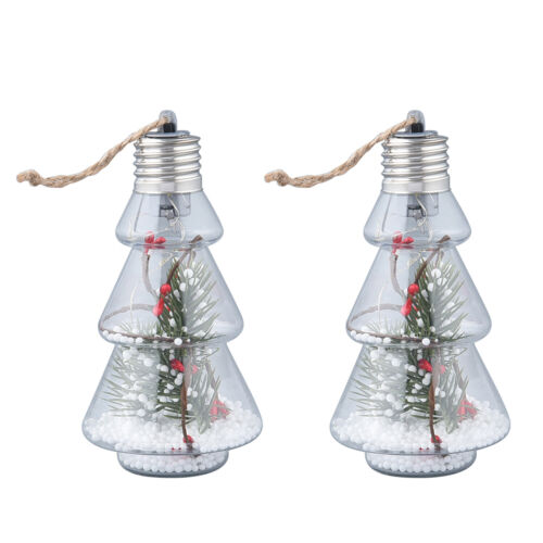 Christmas Tree Shaped LED Light Hanging String Home Indoor Decoration