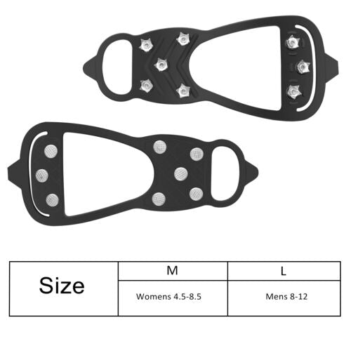 Ice Snow Anti Slip Spikes Grips Grippers