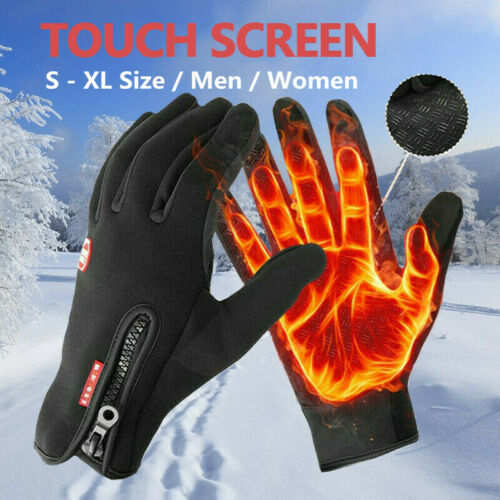 Thermal Windproof Waterproof Winter Gloves Touch Screen Warm Mittens Men Women