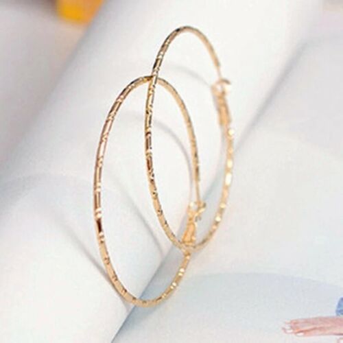 60mm Simple Large Circle Round Big Hoop Earring for Women Fashion Jewelry