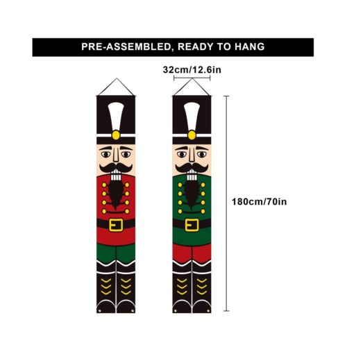 Nutcracker Christmas Decorations Outdoor | Nutcracker Soldier Vertical