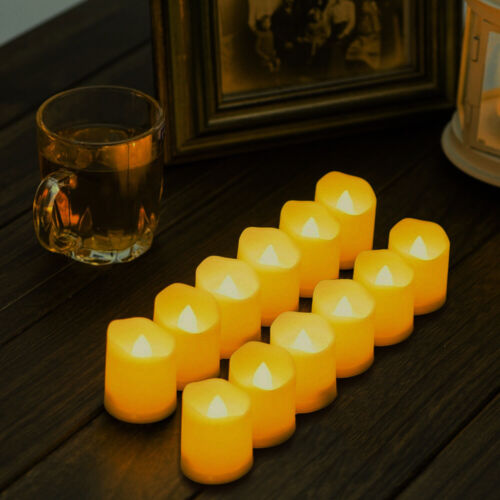 Flameless LED Votive Candles Battery Operated Flickering LED Tea light Candle