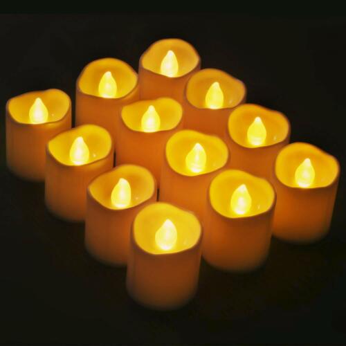 Flameless LED Votive Candles Battery Operated Flickering LED Tea light Candle