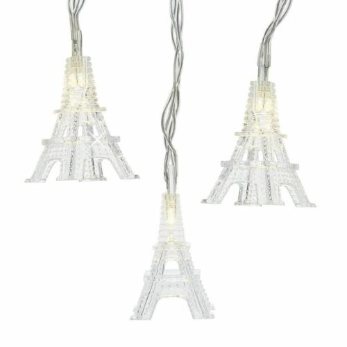Battery-Operated Eiffel Tower Lights - Set of 10 lights