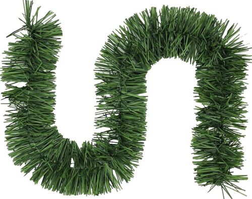 50 Feet Artificial Christmas Garland Wreath Ball Home Garden Greenery Xmas Decor