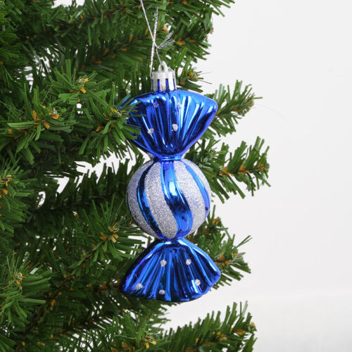 Christmas Glitter Ball Ornaments Xmas Tree Ball Hanging Party Decor