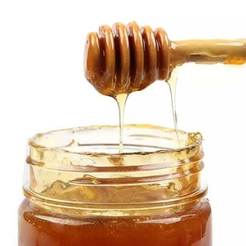 3.15" Honey Dipper Sticks Mini Practical  Handle Wood Honey Jar Coffee Milk