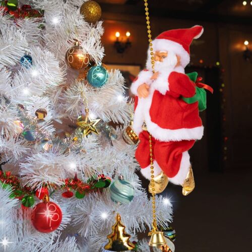 Rope Climbing Santa Claus Musical Toys