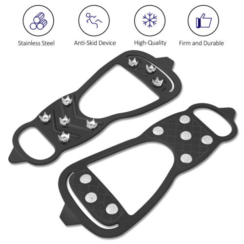 Ice Snow Anti Slip Spikes Grips Grippers