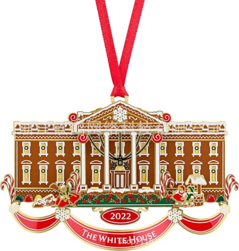 White House Christmas Ornament, Christmas Tree Hanging Pendant