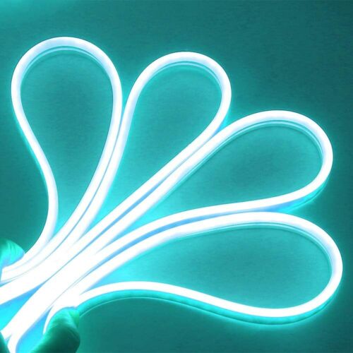 12V Flexible LED Strip Waterproof Sign Neon Lights Silicone Tube 1M 2M 3M 5M USA