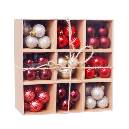 99Pcs Christmas Balls Tree Hanging Pendant Home Party Decor New Year Decoration