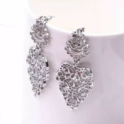 Bohemian Hollow Leaf Drop Earring for Women Fashion