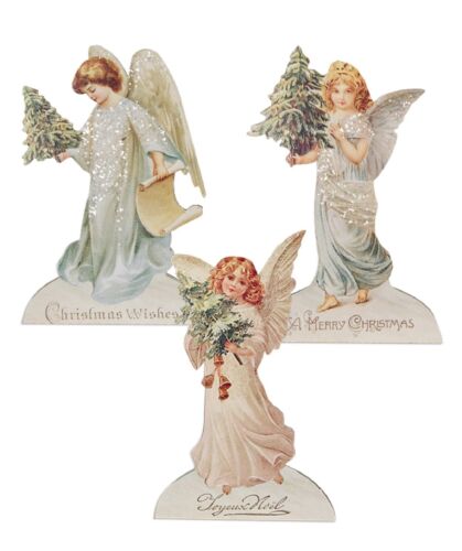 3 Different Angels With Trees Dummy Boards
