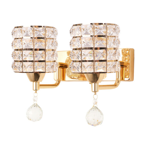 Luxury Crystal Wall Light Modern E27 Home Wall Sconce Lighting Fixture