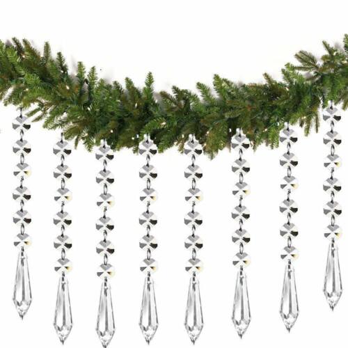 Acrylic Crystal Manzanita Tree Hanging Table Strand Wedding Centerpiece Decor