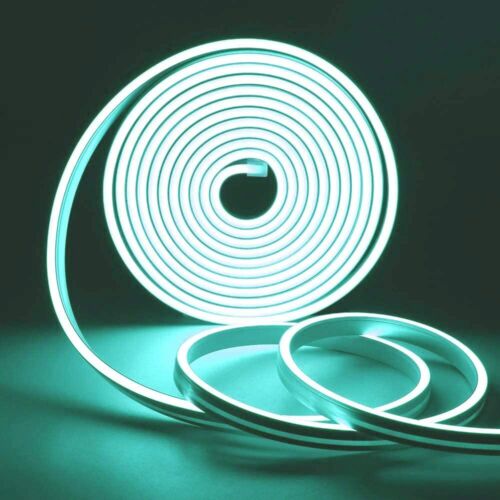 12V Flexible LED Strip Waterproof Sign Neon Lights Silicone Tube 1M 2M 3M 5M USA