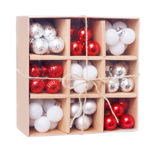 99Pcs Christmas Balls Tree Hanging Pendant Home Party Decor New Year Decoration